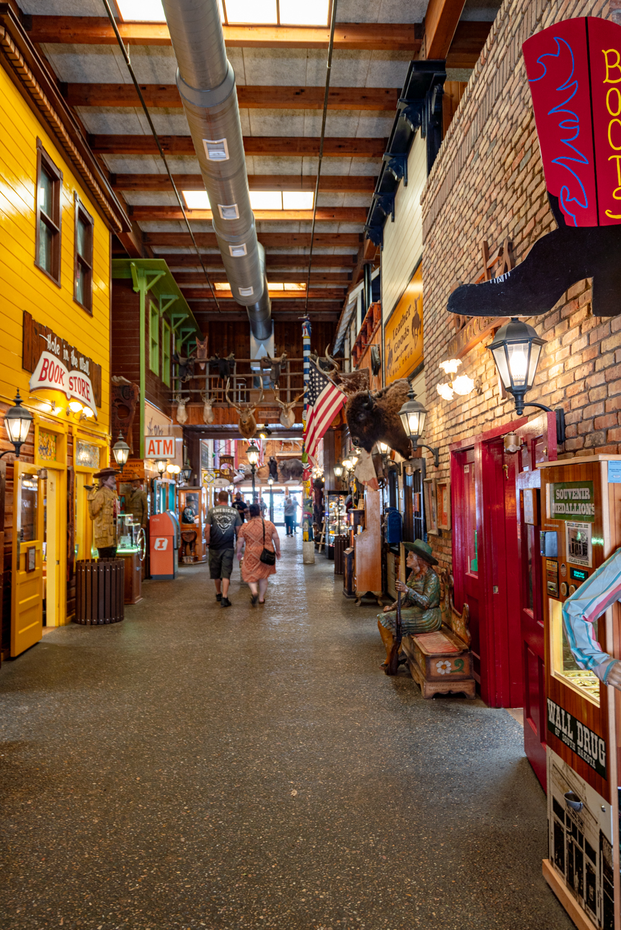 interior of wall drug in wall south dakota