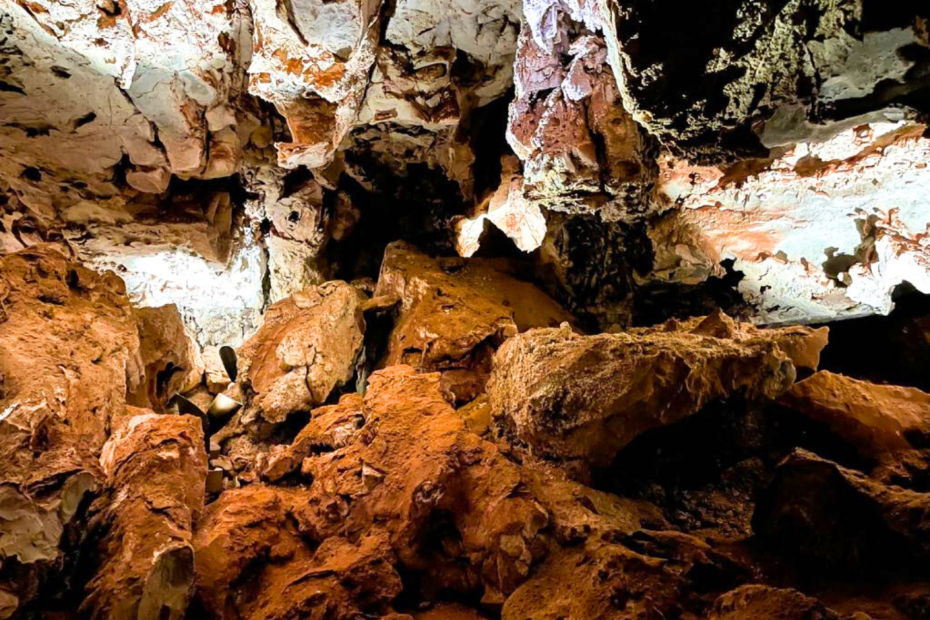 interior of wind cave in wind cave national park south dakota itinerary